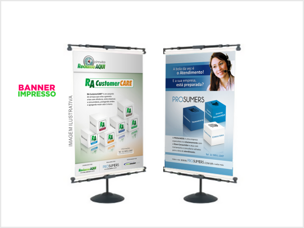 Banner Impresso - halissondesigner